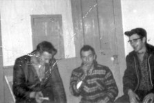 464: l-r Thomas Barry, Francis Kerrivan, Gerard Lambe. (1960) [courtesy of Betty Kerrivan]  - Thomas son of Thomas Barry &amp;amp; Anne Dollimont; Francis son of Joseph Kerrivan &amp;amp; Elizabeth  Judge; Gerard son of Peter Lambe &amp;amp; Anne Norman